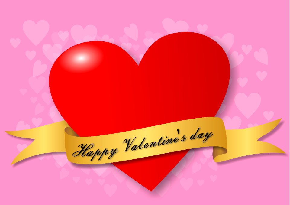 Heart love red