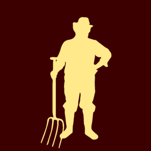 Old worker working