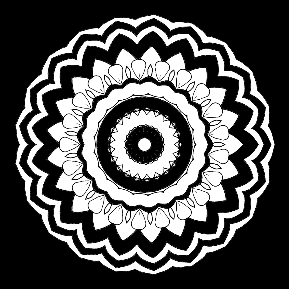 Coloring page colored pencils marker