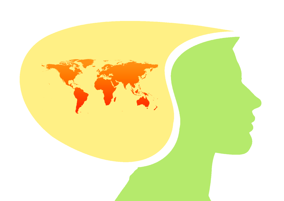 Globe continents philosophy