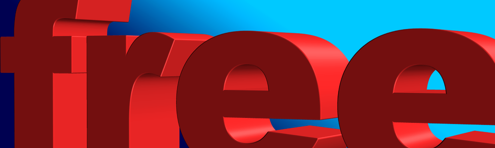 Freedom word letters