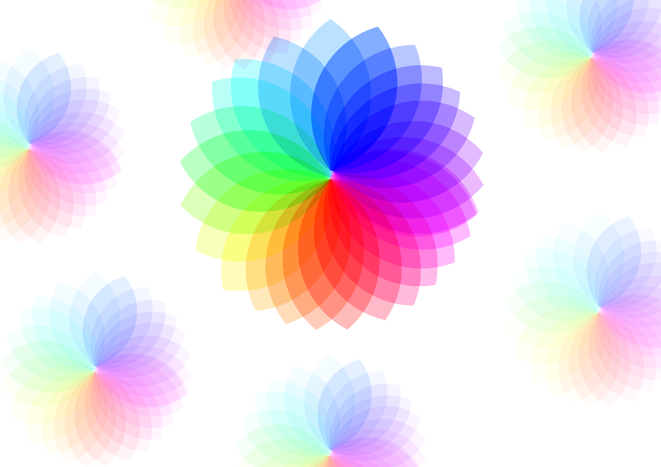 Media logo abstract