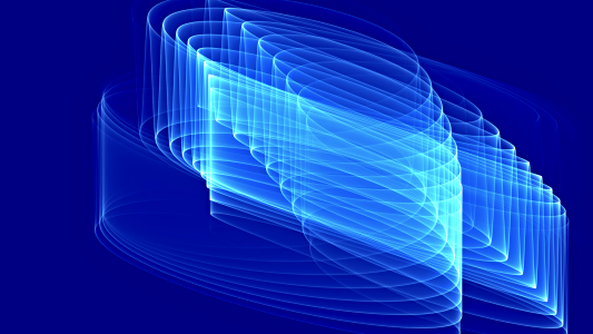 Abstract design blue