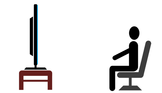 Head sitting monitor