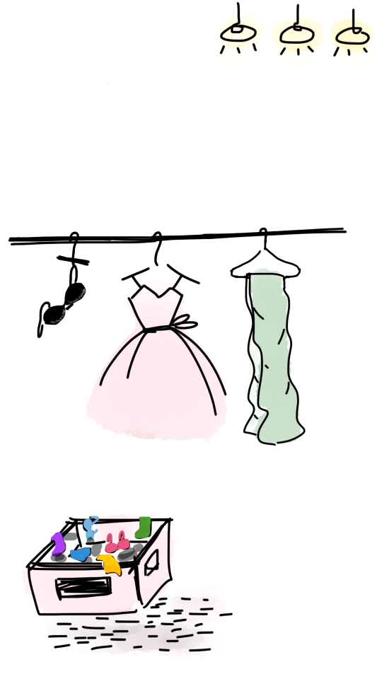 Wardrobe fashion wear