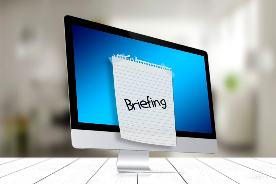 Short meeting short briefing information