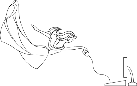 Woman girl Free illustrations