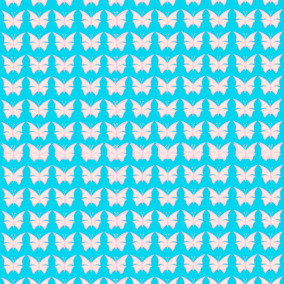 Wallpaper color butterfly