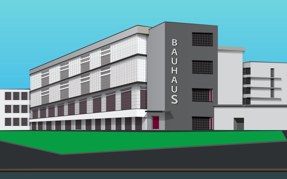 Architecture bauhaus german
