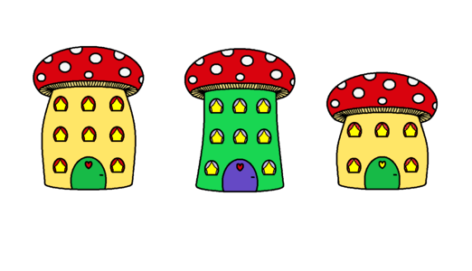 Fairy house Free illustrations