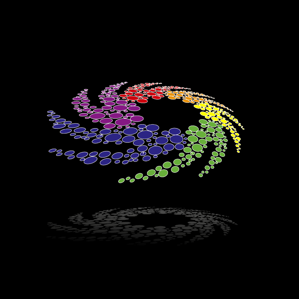 Colors effect illustration