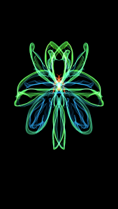 Abstract bright art