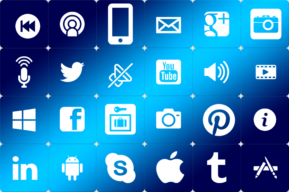 Social social network logo