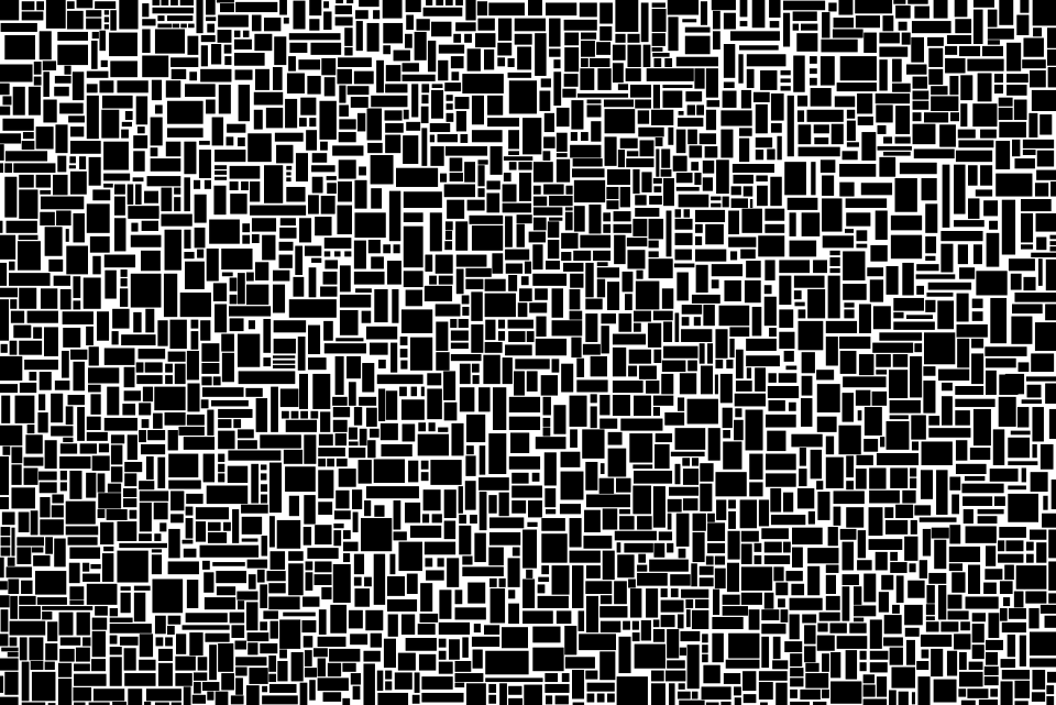Rectangle pattern black and white Free illustrations