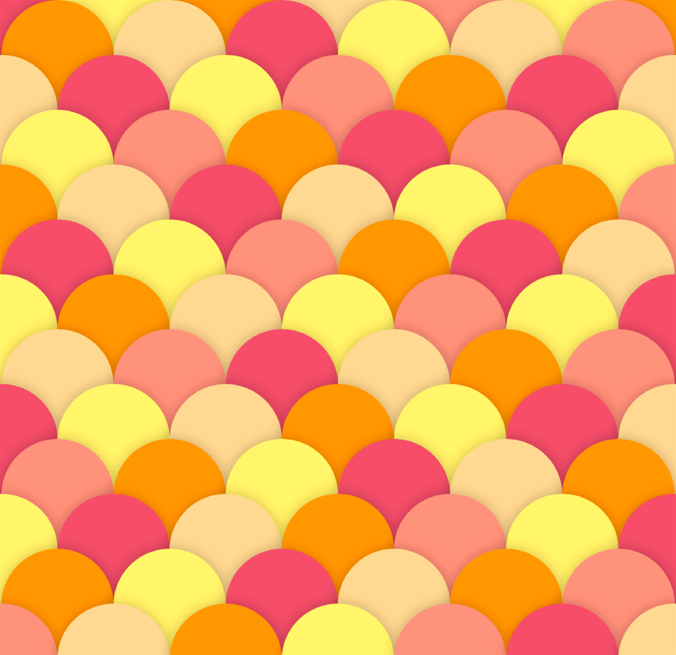 Square semicircles shadowed