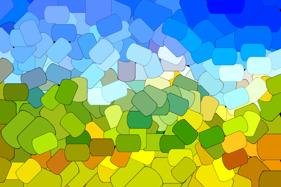 Colors yellow green