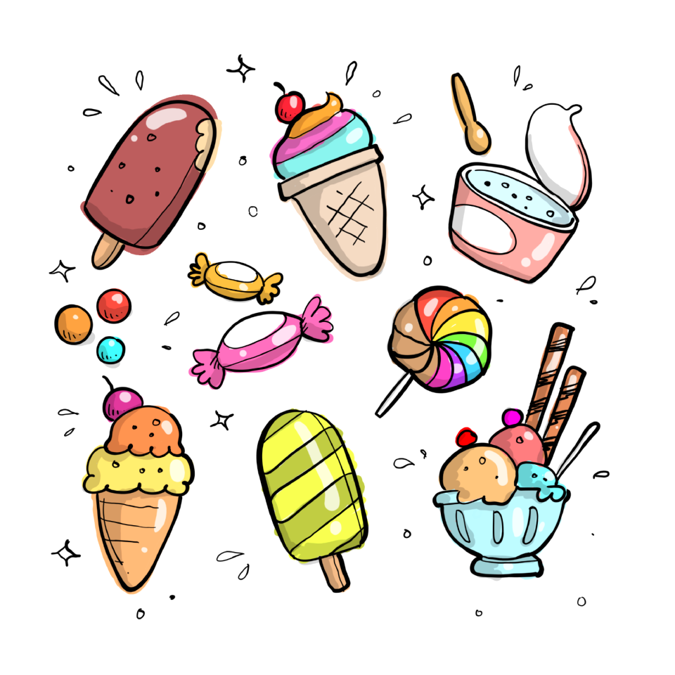 Food sweet waffle