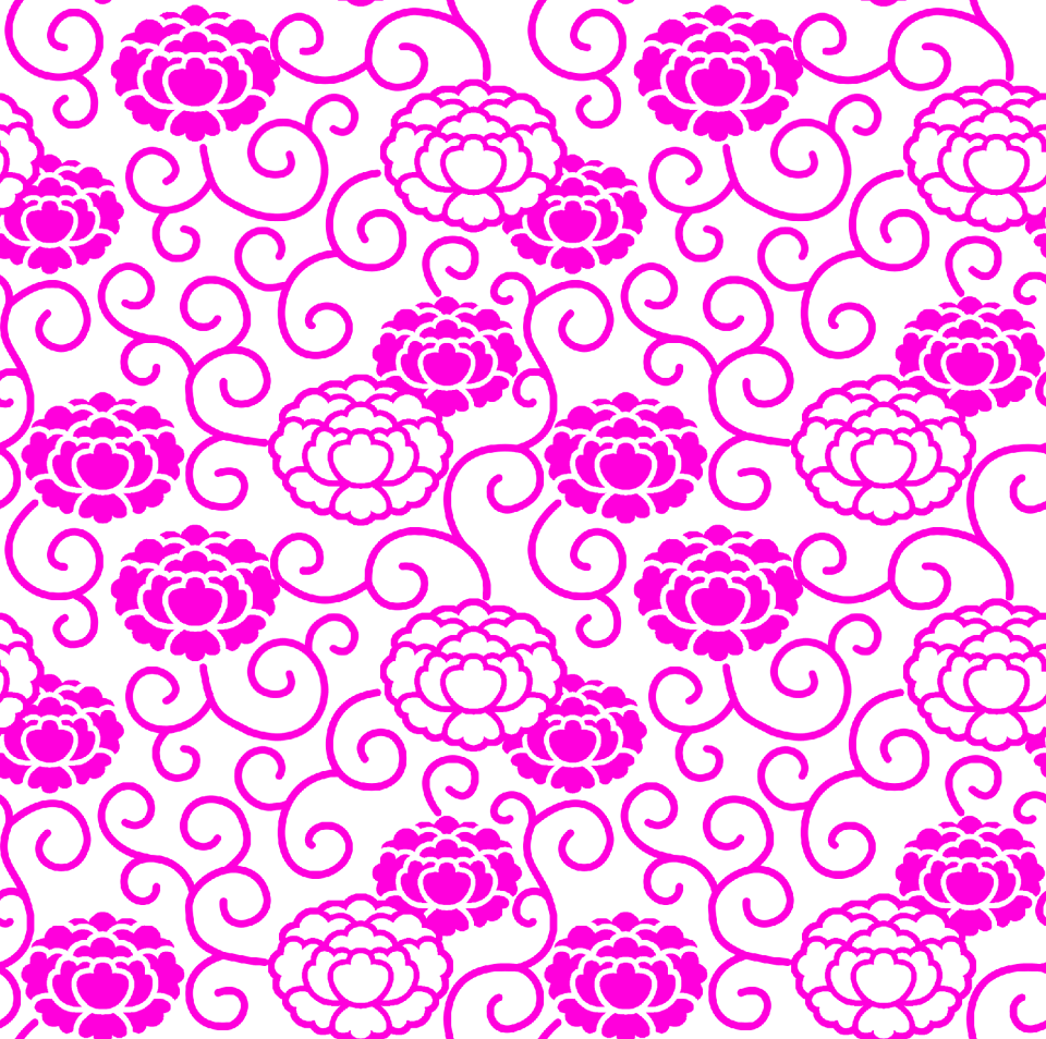 Flowers plant traditional pattern