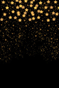 Gold golden star background