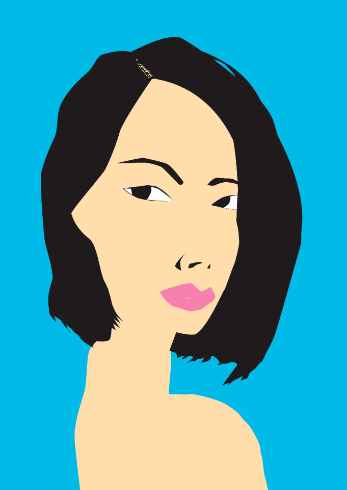 Design cartoon woman