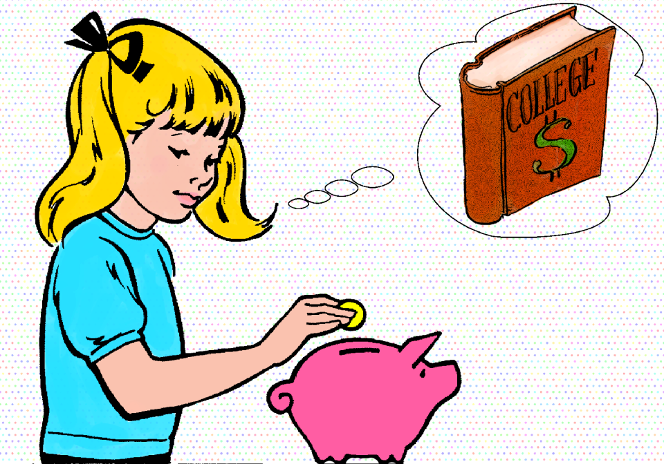 Savings financial money