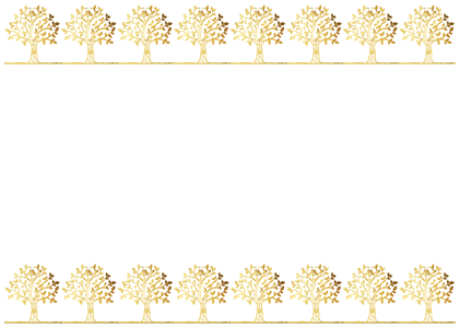 Gold design ornament