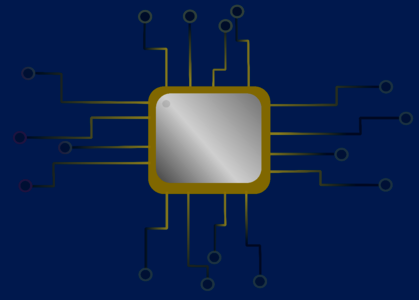 Technology chip Free illustrations