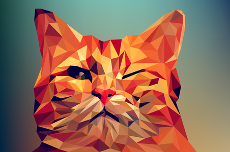 Vector art polygon