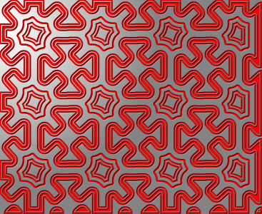 Christmas wrap red pattern