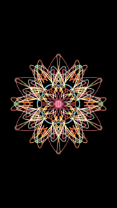 Flower color art