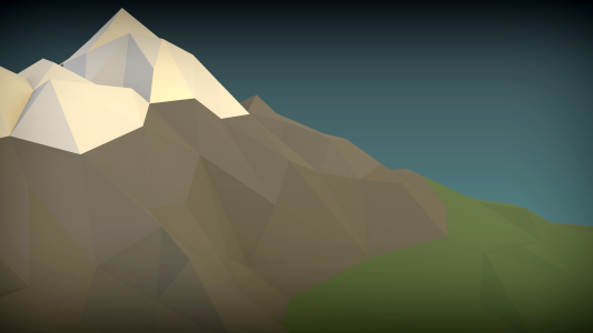 Low-poly vignette Free illustrations