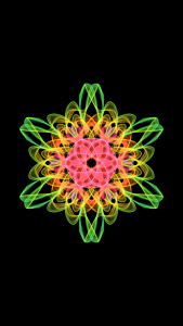Pattern color flower