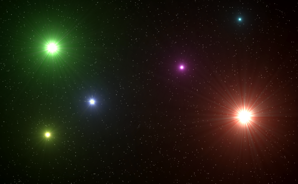 Universe blast sky
