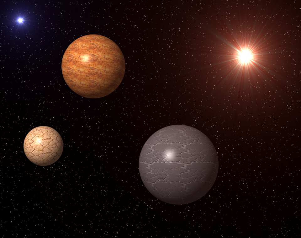 Space planet sky