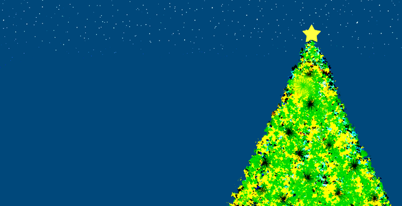 Advent night star