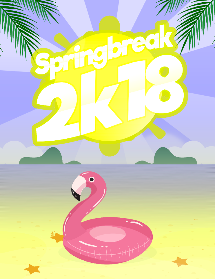 Beach fun Free illustrations