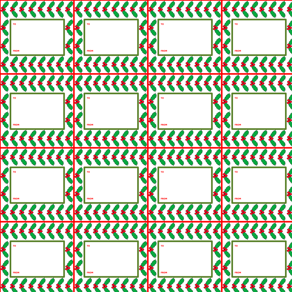 Xmas label Free illustrations