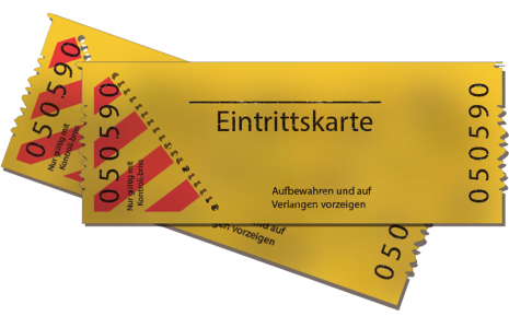 Brand admission ticket clip art