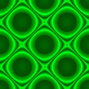 Geometric pattern green