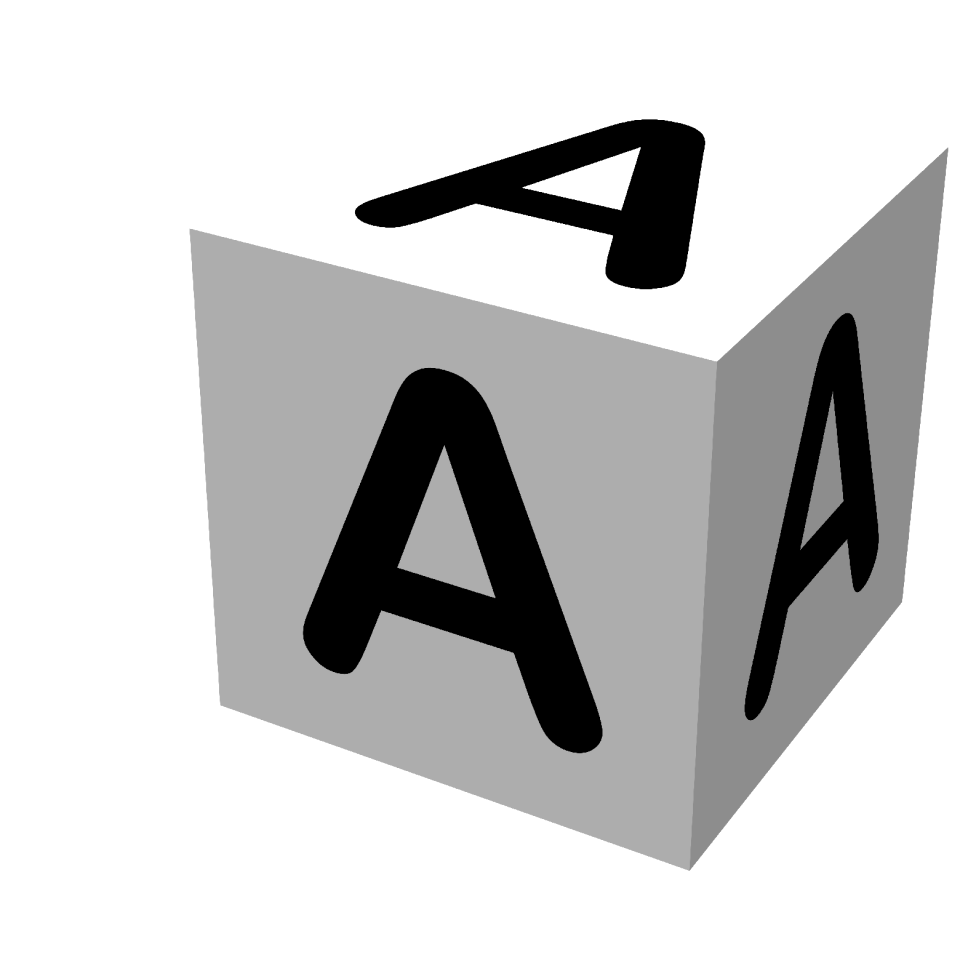 Wooden alphabet education
