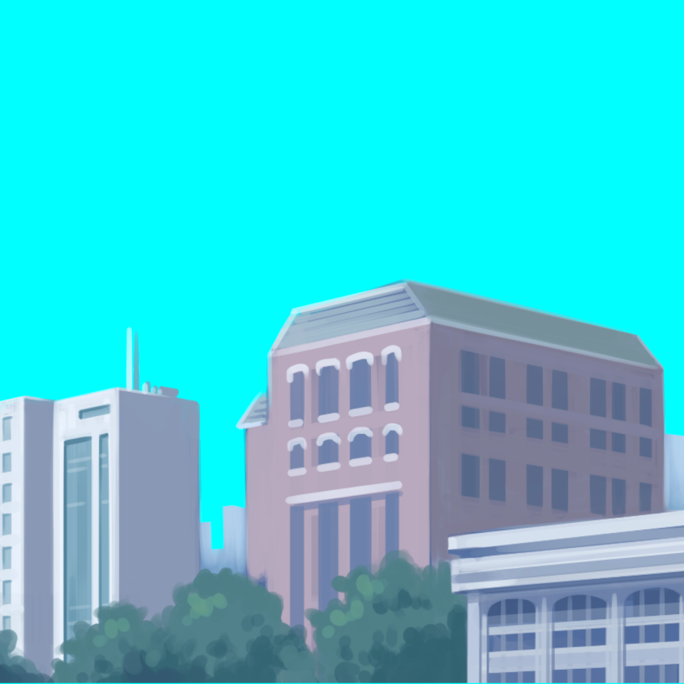 Scene office building district