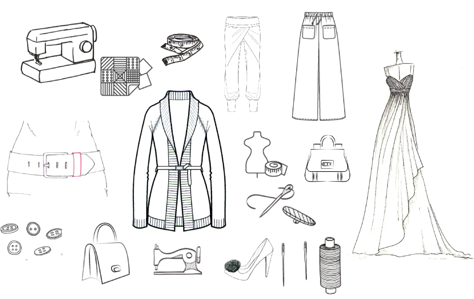 Accessories fabric Free illustrations