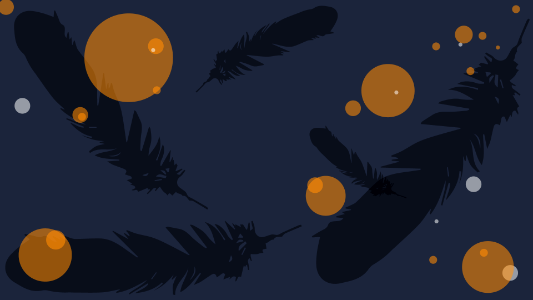 Blue orange Free illustrations