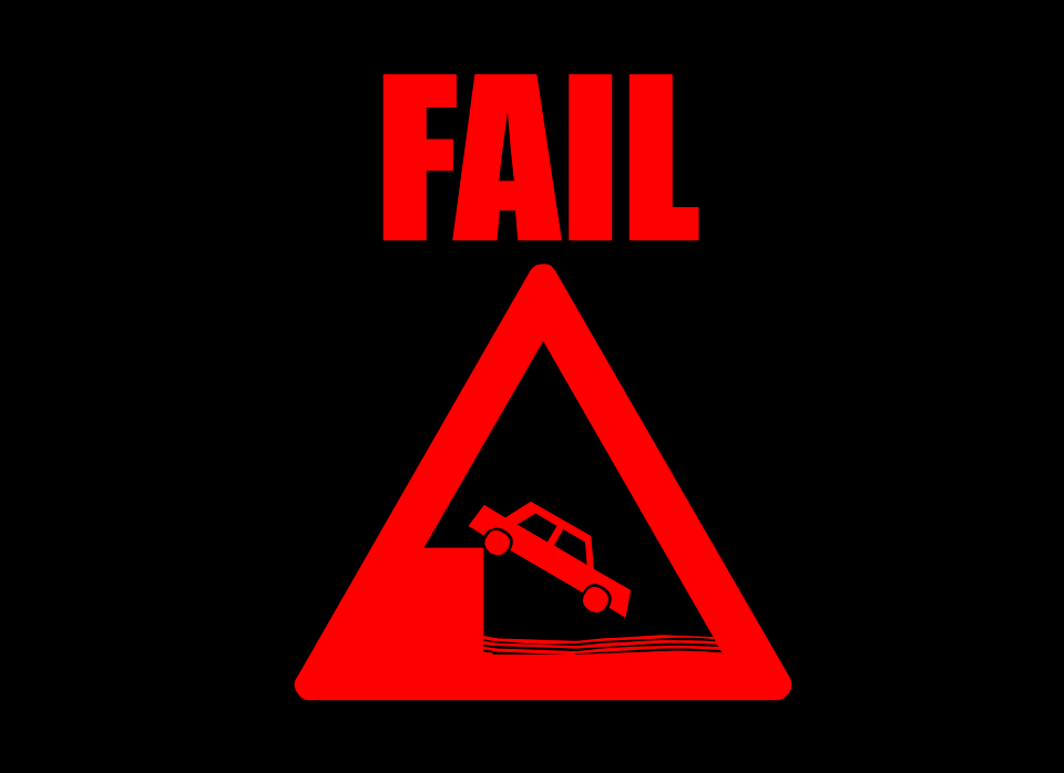 Failure black funny Free illustrations