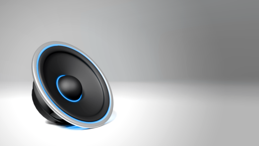 Audio background subwoofer