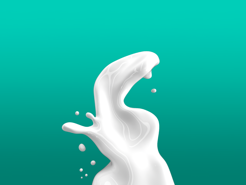 Healthy drink 3d