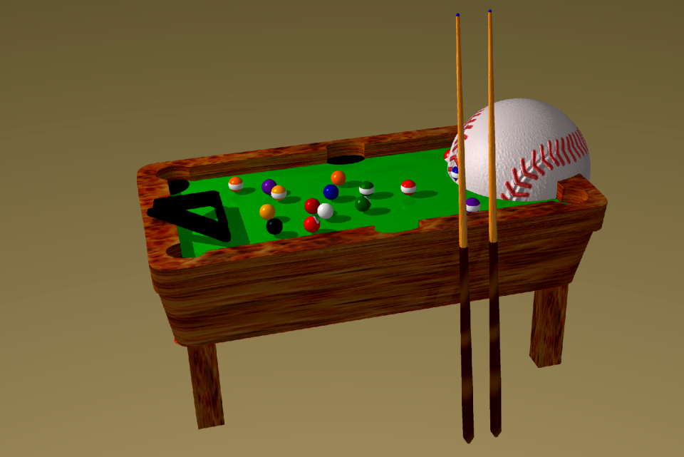 Scene equipment sports balls