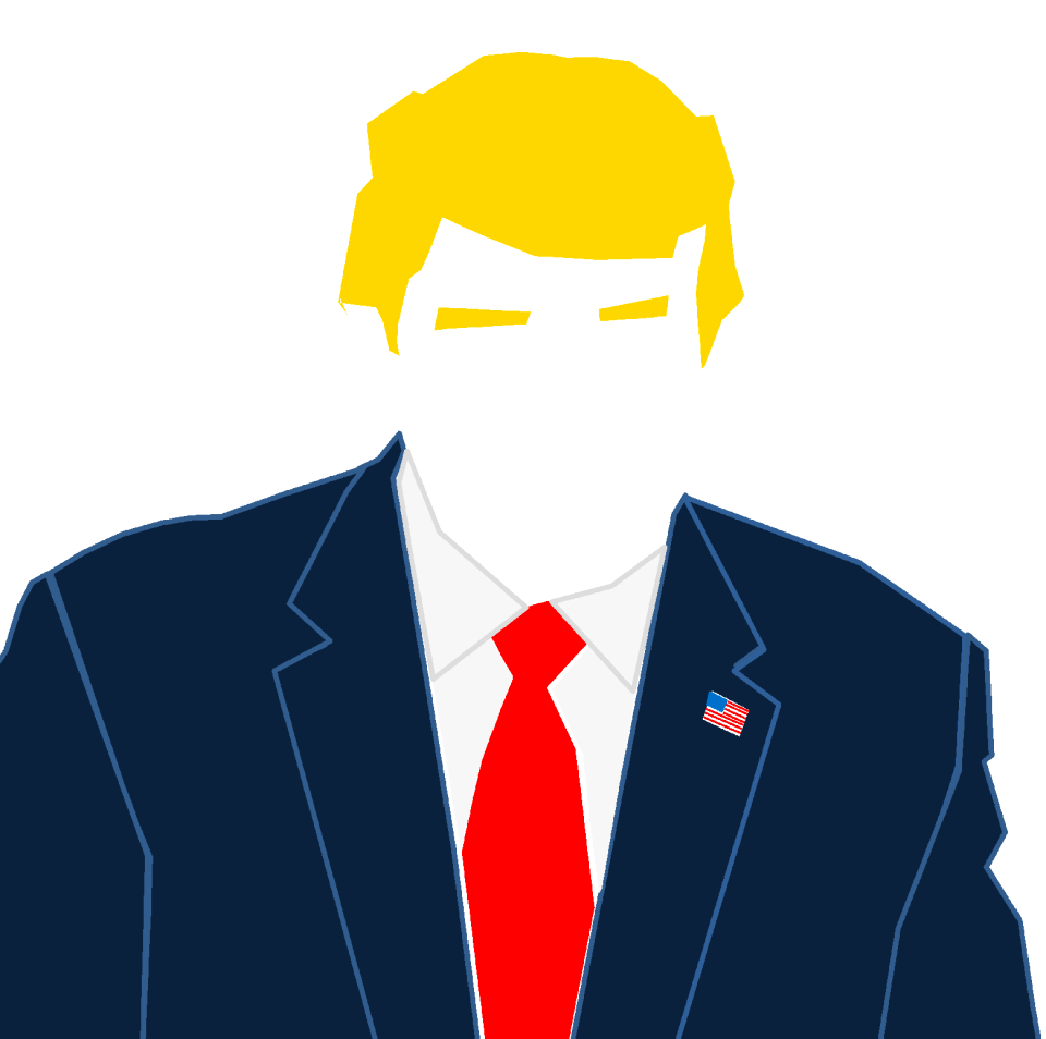 Usa cartoon leader