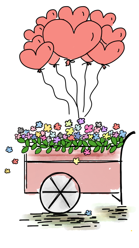 Love spring colorful