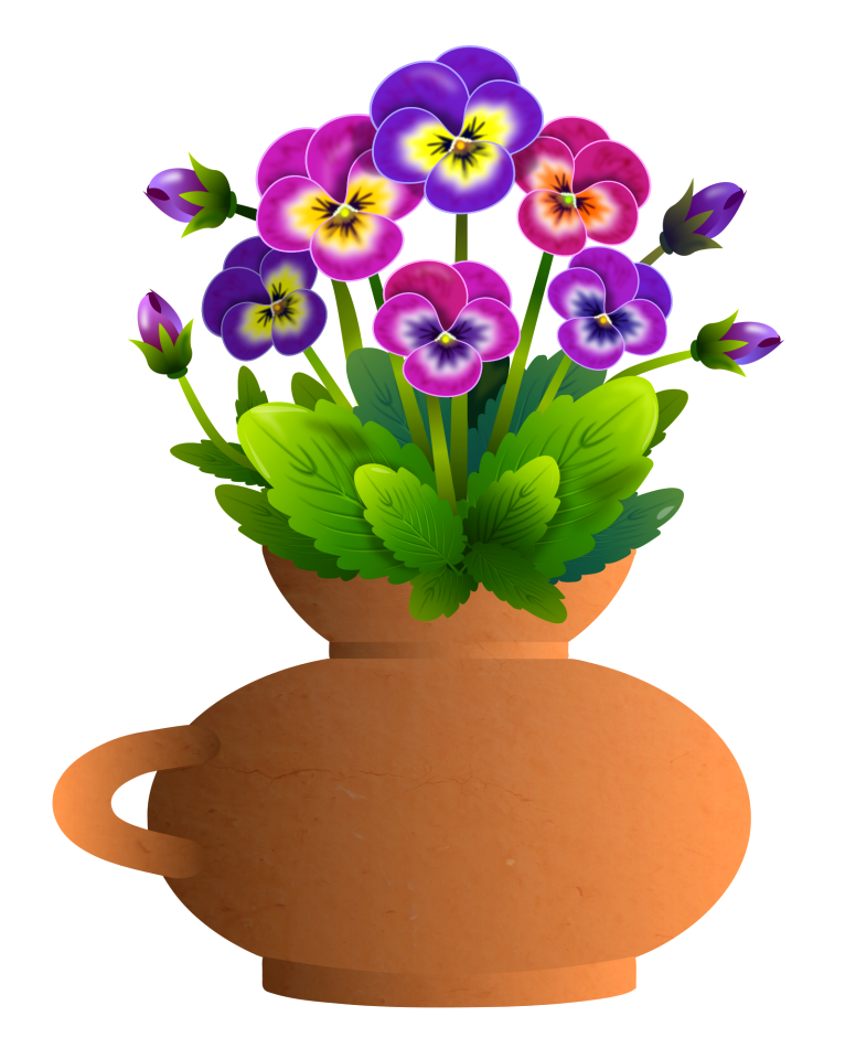 Garden nature pot